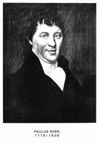 Portret Paulus Soek (1775-1838)